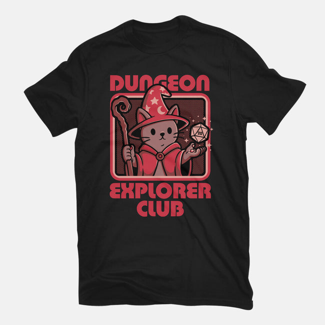 RPG Mage Cat-Mens-Basic-Tee-Studio Mootant