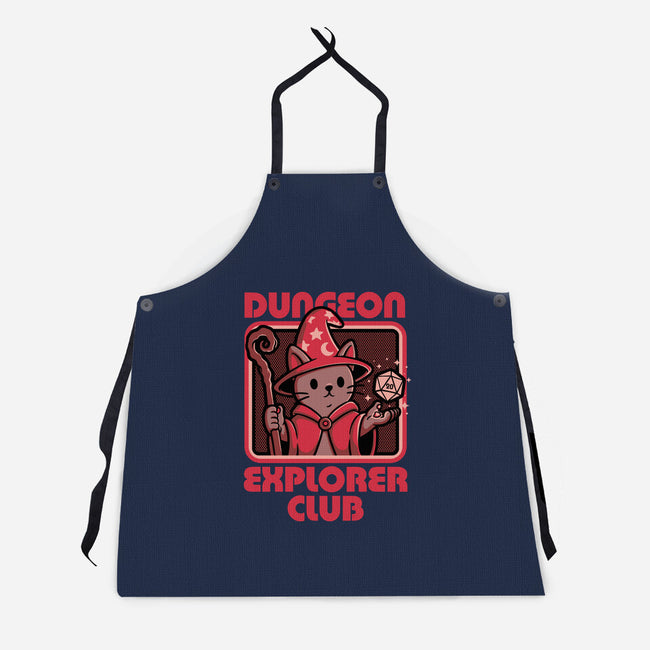 RPG Mage Cat-Unisex-Kitchen-Apron-Studio Mootant