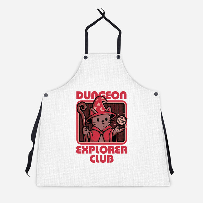 RPG Mage Cat-Unisex-Kitchen-Apron-Studio Mootant