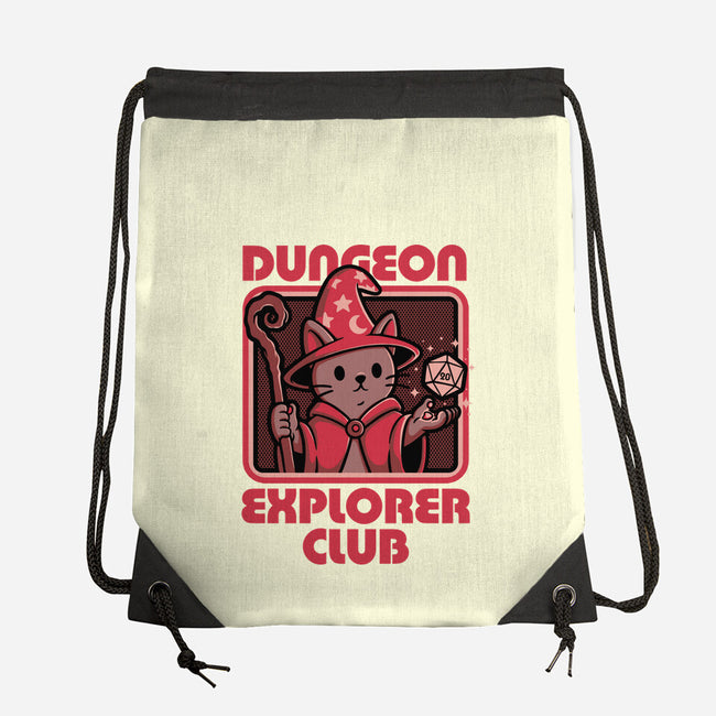 RPG Mage Cat-None-Drawstring-Bag-Studio Mootant