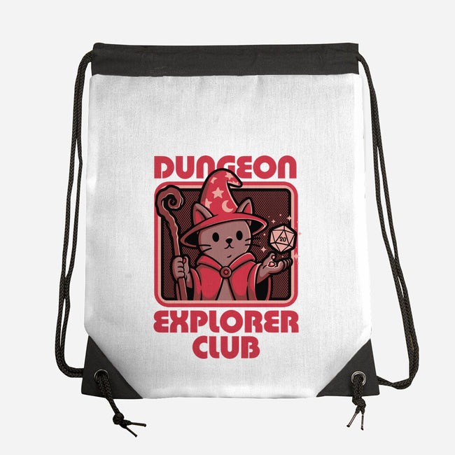 RPG Mage Cat-None-Drawstring-Bag-Studio Mootant