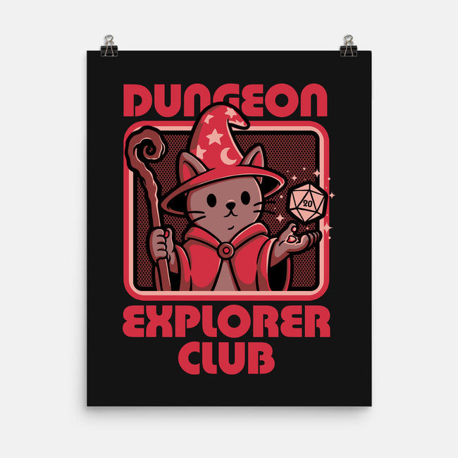 RPG Mage Cat-None-Matte-Poster-Studio Mootant