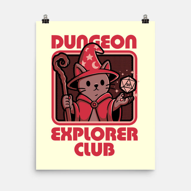 RPG Mage Cat-None-Matte-Poster-Studio Mootant