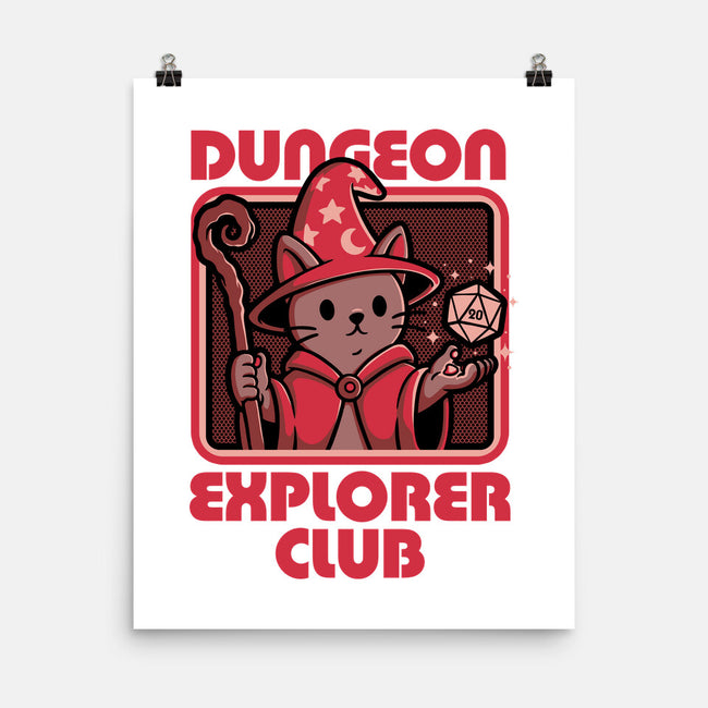 RPG Mage Cat-None-Matte-Poster-Studio Mootant