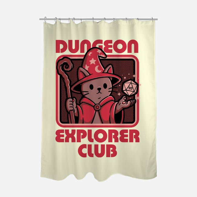RPG Mage Cat-None-Polyester-Shower Curtain-Studio Mootant