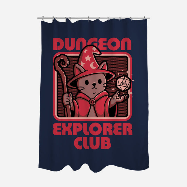 RPG Mage Cat-None-Polyester-Shower Curtain-Studio Mootant