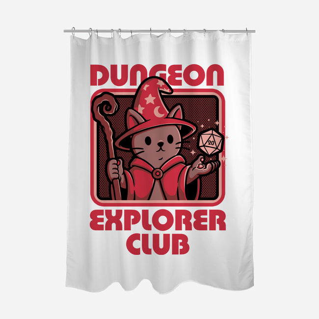 RPG Mage Cat-None-Polyester-Shower Curtain-Studio Mootant