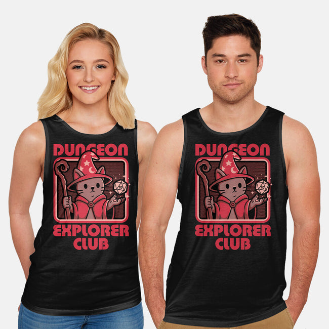 RPG Mage Cat-Unisex-Basic-Tank-Studio Mootant