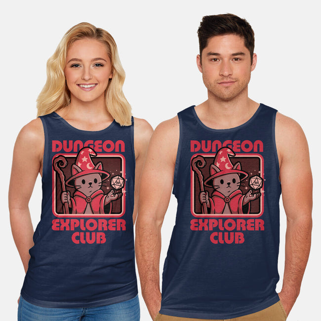 RPG Mage Cat-Unisex-Basic-Tank-Studio Mootant