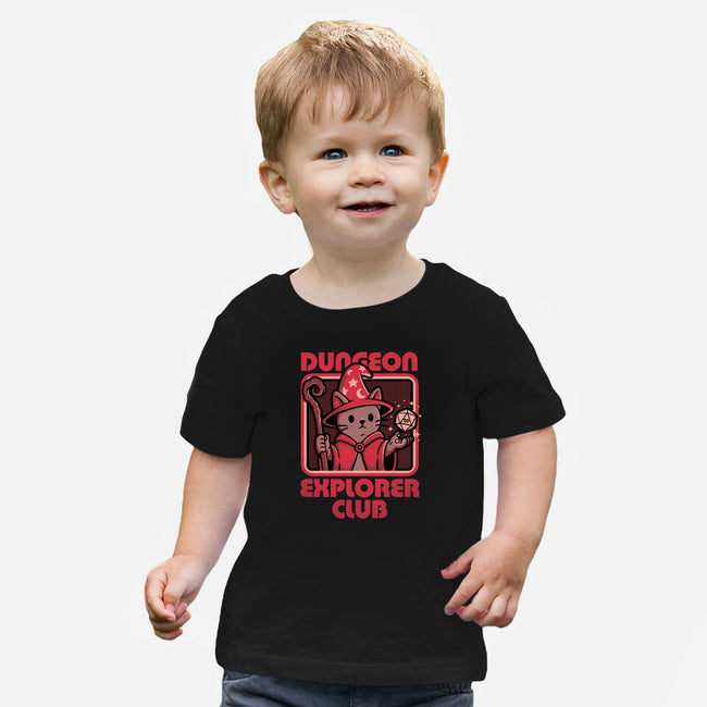 RPG Mage Cat-Baby-Basic-Tee-Studio Mootant