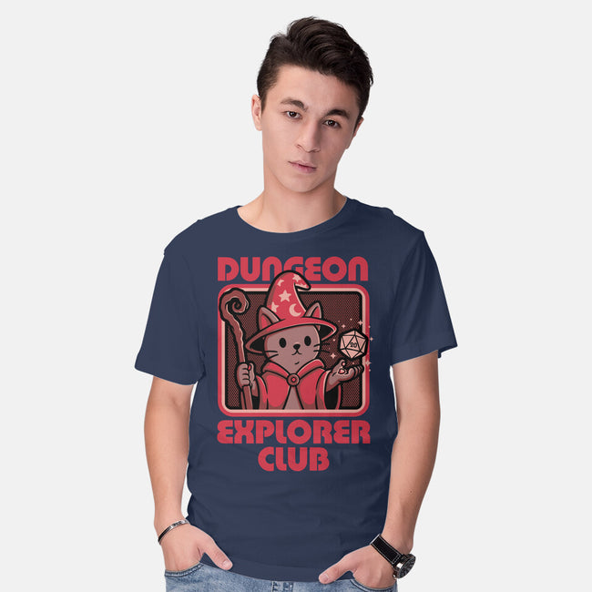 RPG Mage Cat-Mens-Basic-Tee-Studio Mootant