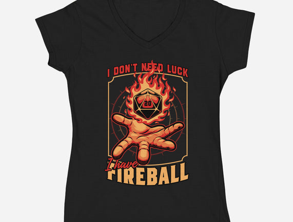 RPG Dice Luck Fireball