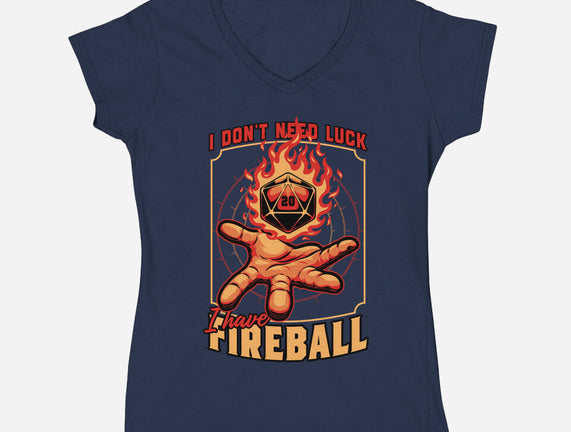 RPG Dice Luck Fireball
