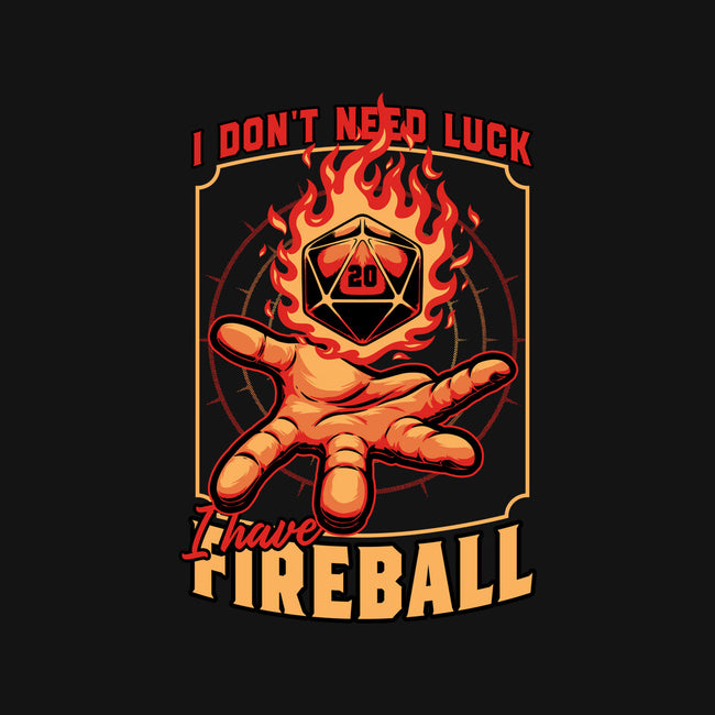 RPG Dice Luck Fireball-Mens-Basic-Tee-Studio Mootant