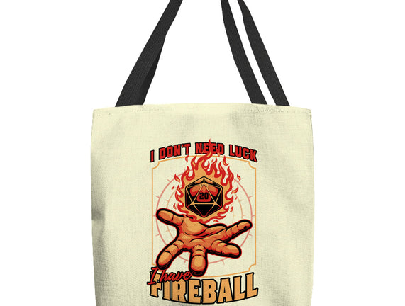 RPG Dice Luck Fireball