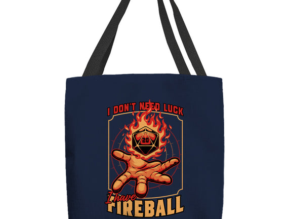 RPG Dice Luck Fireball