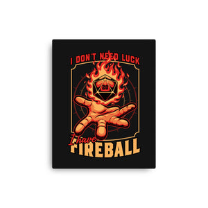 RPG Dice Luck Fireball