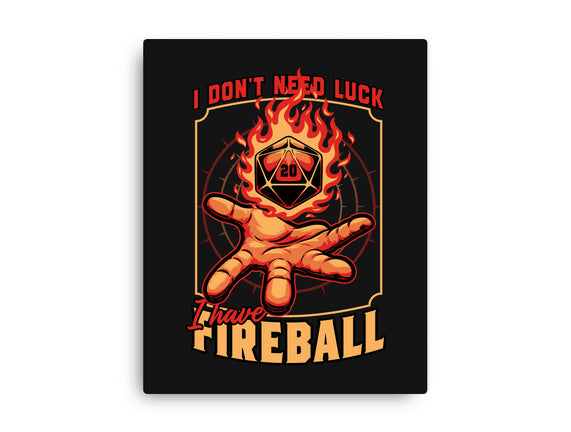 RPG Dice Luck Fireball