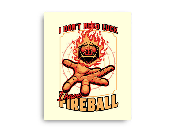 RPG Dice Luck Fireball