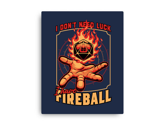 RPG Dice Luck Fireball