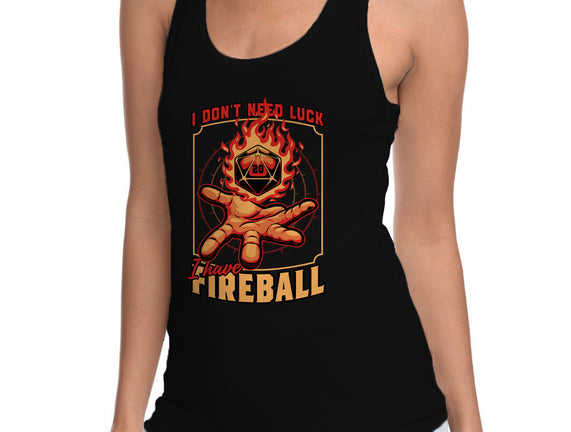 RPG Dice Luck Fireball