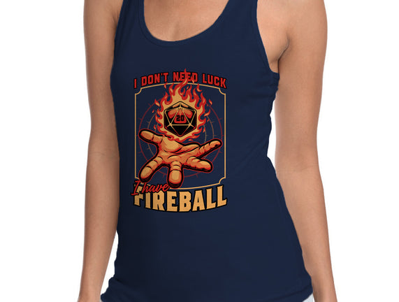 RPG Dice Luck Fireball