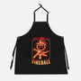 RPG Dice Luck Fireball-Unisex-Kitchen-Apron-Studio Mootant