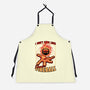 RPG Dice Luck Fireball-Unisex-Kitchen-Apron-Studio Mootant