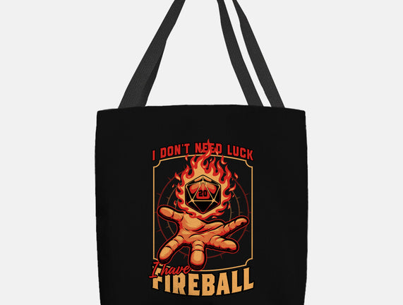 RPG Dice Luck Fireball