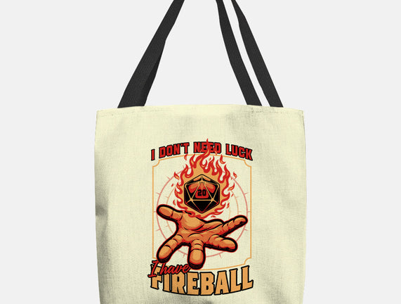RPG Dice Luck Fireball