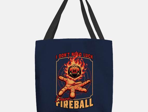 RPG Dice Luck Fireball
