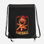 RPG Dice Luck Fireball-None-Drawstring-Bag-Studio Mootant