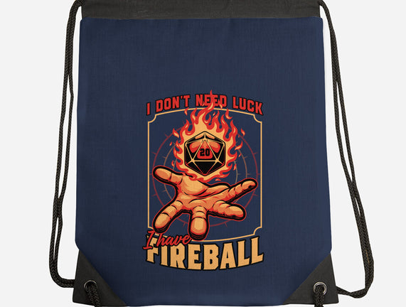 RPG Dice Luck Fireball
