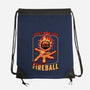 RPG Dice Luck Fireball-None-Drawstring-Bag-Studio Mootant