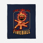 RPG Dice Luck Fireball-None-Fleece-Blanket-Studio Mootant