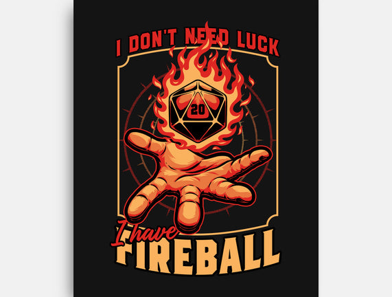 RPG Dice Luck Fireball
