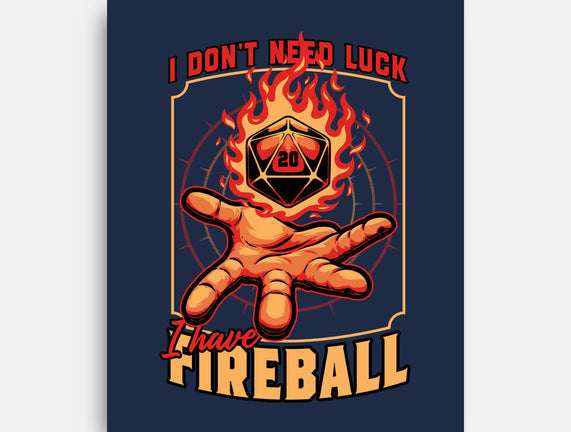 RPG Dice Luck Fireball
