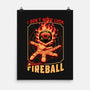 RPG Dice Luck Fireball-None-Matte-Poster-Studio Mootant