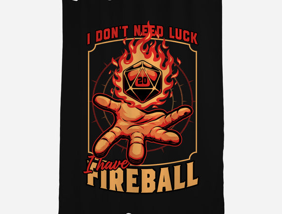 RPG Dice Luck Fireball