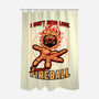RPG Dice Luck Fireball-None-Polyester-Shower Curtain-Studio Mootant