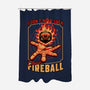 RPG Dice Luck Fireball-None-Polyester-Shower Curtain-Studio Mootant