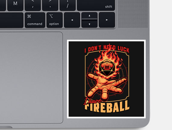 RPG Dice Luck Fireball
