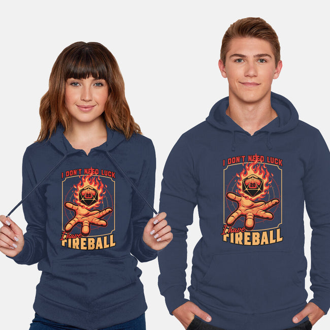 RPG Dice Luck Fireball-Unisex-Pullover-Sweatshirt-Studio Mootant
