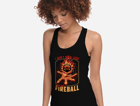 RPG Dice Luck Fireball