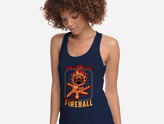 RPG Dice Luck Fireball