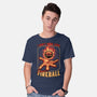 RPG Dice Luck Fireball-Mens-Basic-Tee-Studio Mootant