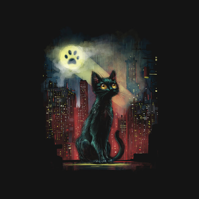 Cat Signal-None-Fleece-Blanket-zascanauta