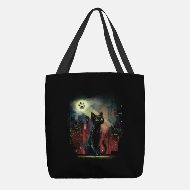 Cat Signal-None-Basic Tote-Bag-zascanauta