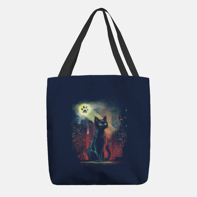 Cat Signal-None-Basic Tote-Bag-zascanauta