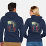 Cat Signal-Unisex-Zip-Up-Sweatshirt-zascanauta